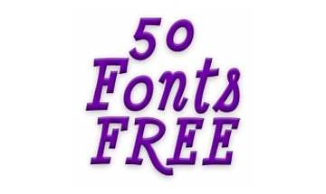 Free Fonts 50 Pack 2 for Android - Download the APK from Habererciyes